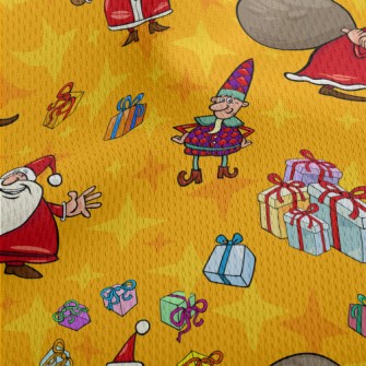 Unlimited Christmas Joy Athletic Mesh Flat Back