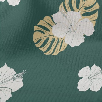 Tropical Leaves Hibiscus Terry