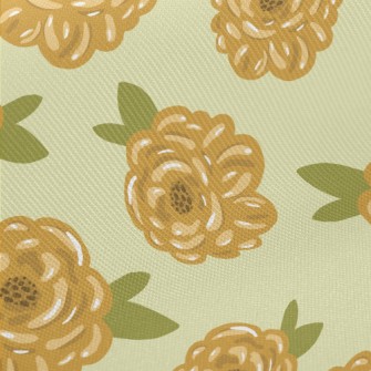 Vibrant Big Flowers Twill