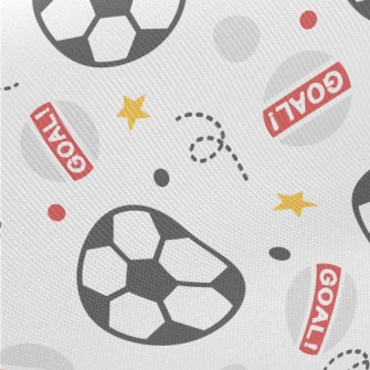 Football Kicking Towards Goal Twill