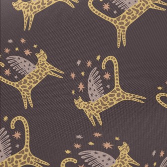 Color Block Wings Cat Twill