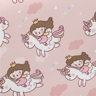 Princess Love Unicorn Twill