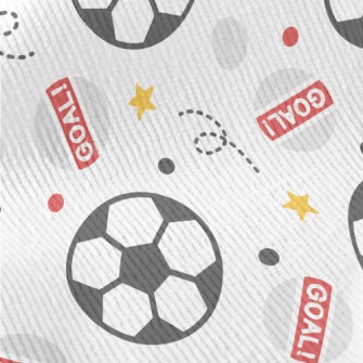Football Kicking Towards Goal Standard Corduroy