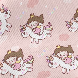 Princess Love Unicorn Standard Corduroy
