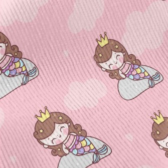 Mermaid Princess Standard Corduroy