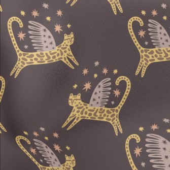 Color Block Wings Cat Stretch Ponte