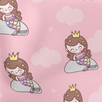 Mermaid Princess Stretch Ponte