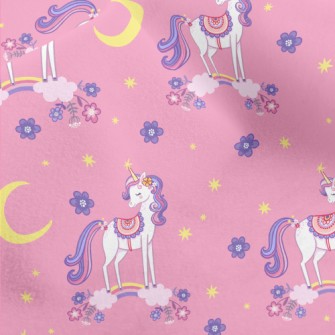Elegant And Beautiful Unicorn Micro Fleece