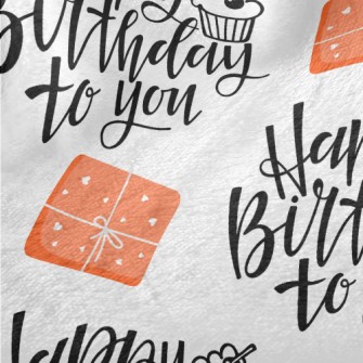 Happy Birthday To You Minky