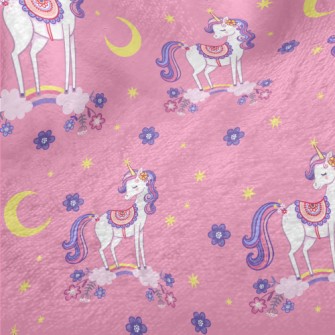 Elegant And Beautiful Unicorn Minky