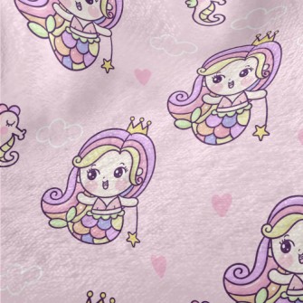 Playful Mermaid Princess Minky