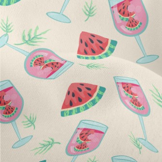Ice Watermelon Juice Lightweight Performance Linen