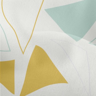 Geometric Triangle Figure Lightweight Performance Linen