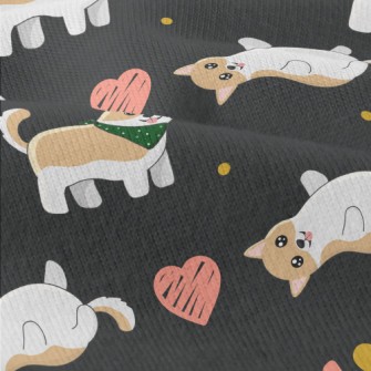 Cute And Coquettish Dog Modern Jersey