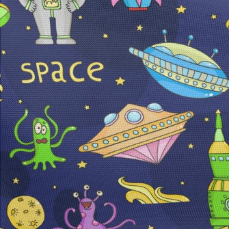 Space Adventure Pongee