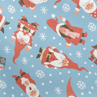 Playful Christmas Elf Pongee