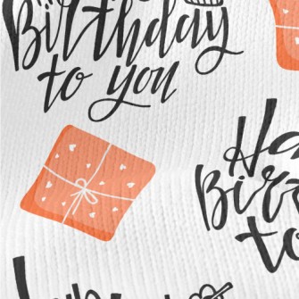 Happy Birthday To You Stretch Jersey