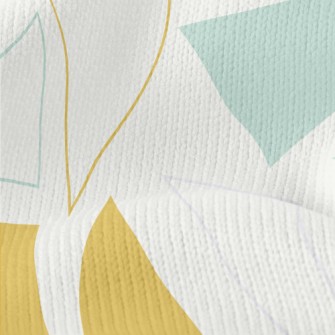 Geometric Triangle Figure Stretch Jersey