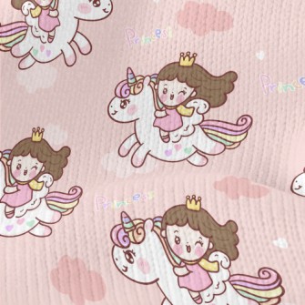Princess Love Unicorn Stretch Jersey