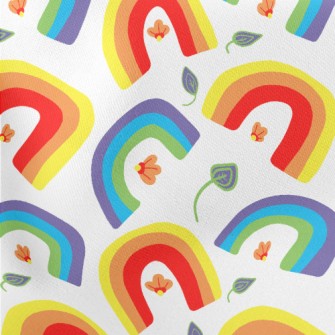Two-color Gradient Rainbow Lightweight Cotton Poplin
