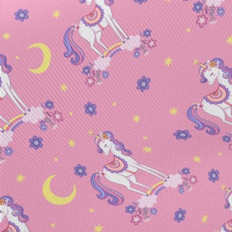Elegant And Beautiful Unicorn Midweight Cotton Poplin