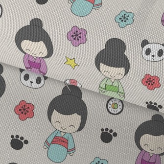 Kind Japanese Doll Waterproof Oxford