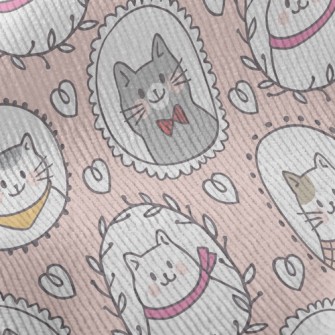 Cat Family Portrait Standard Corduroy