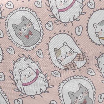 Cat Family Portrait Twill