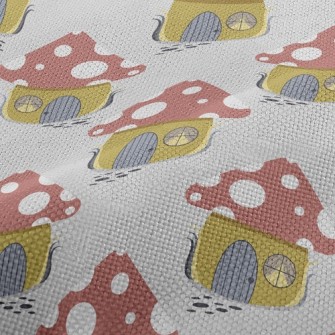Funny Mushroom Shaped House Performance Linen