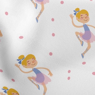 Girl Loves Ballet Stretch Ponte