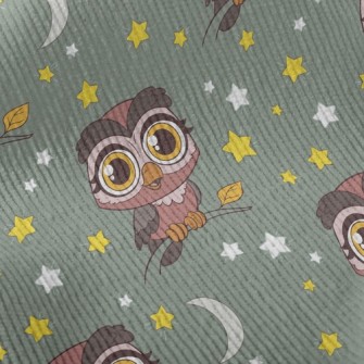 Nocturnal Big-eyed Owl Standard Corduroy