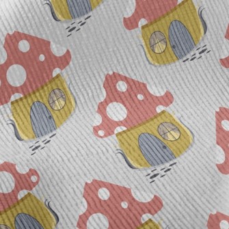 Funny Mushroom Shaped House Standard Corduroy