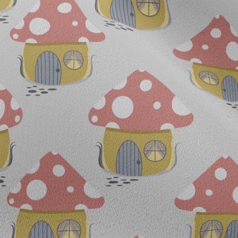 Funny Mushroom Shaped House Chiffon