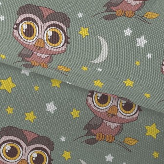 Nocturnal Big-eyed Owl Waterproof Oxford