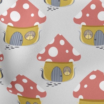 Funny Mushroom Shaped House Stretch Ponte