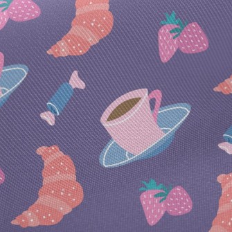 Strawberry Horn Coffee Twill