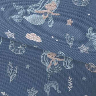 Fantasy Flying Mermaid Waterproof Oxford