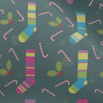 Pretty Christmas Socks Chiffon