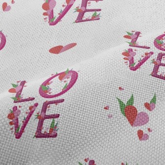 Flowers And Plants Of Love In  Performance Linen