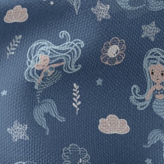 Fantasy Flying Mermaid Waterproof Canvas