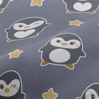 Cute Winking Penguin Performance Linen