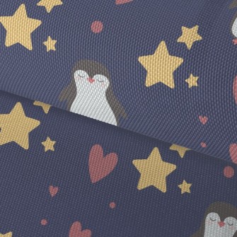 Star Penguin Heart Waterproof Oxford