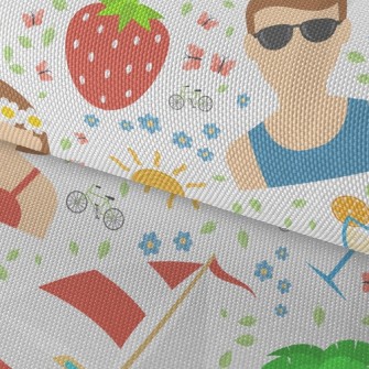 Summer Island Vacation Waterproof Oxford