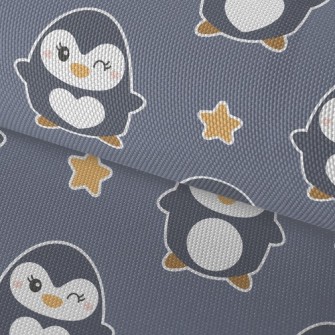 Cute Winking Penguin Waterproof Oxford