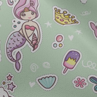 Pretty Mermaid Princess Chiffon