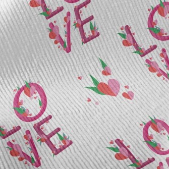 Flowers And Plants Of Love In  Standard Corduroy