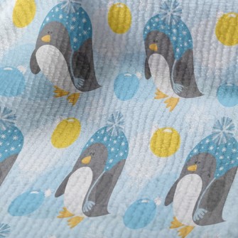 Penguin In Furry Hat Terry