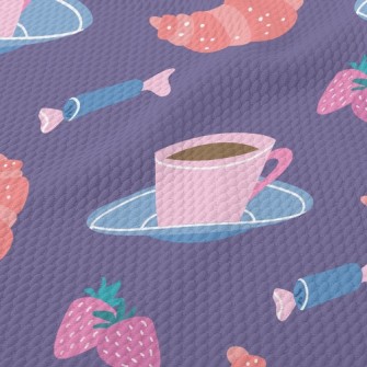 Strawberry Horn Coffee Birdseye Piqué