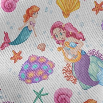 Shiny Shell Mermaid Standard Corduroy
