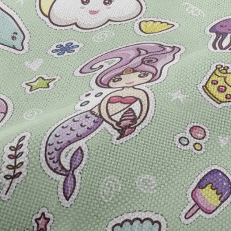 Pretty Mermaid Princess Performance Linen